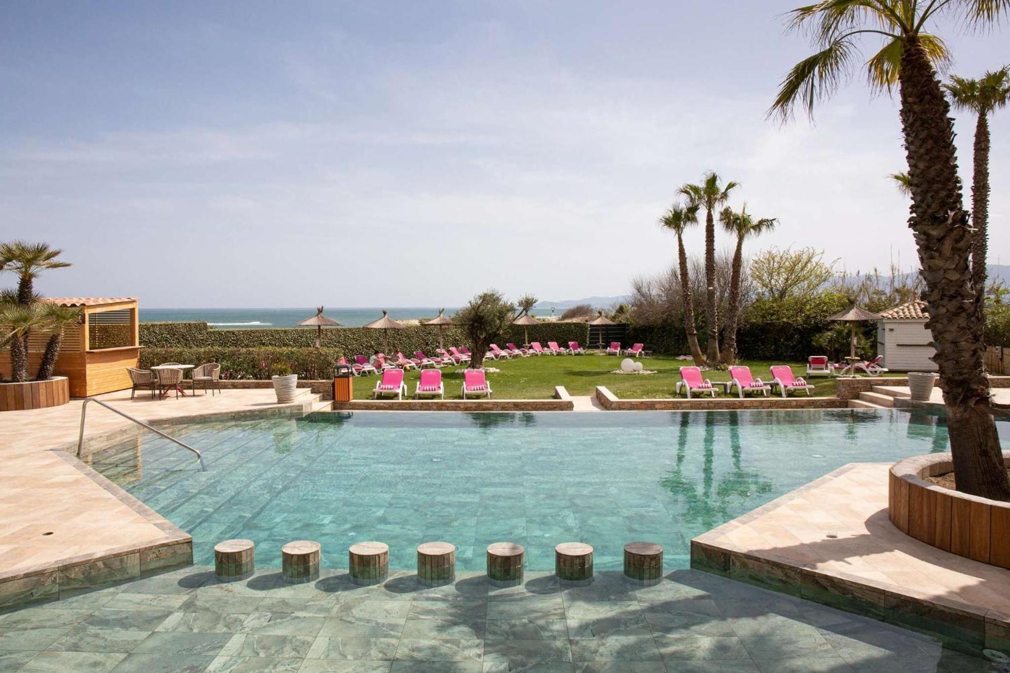 Grand Hotel Les Flamants Roses Thalasso & Spa Canet-en-Roussillon Exterior foto